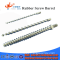 Rubber screw extruder part